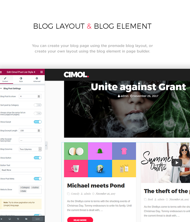 Cimol - Responsive One & Multi Page Portfolio Theme - 2