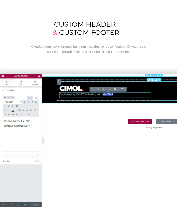 Cimol - Responsive One Page & Multi Page Portfolio Theme - 4