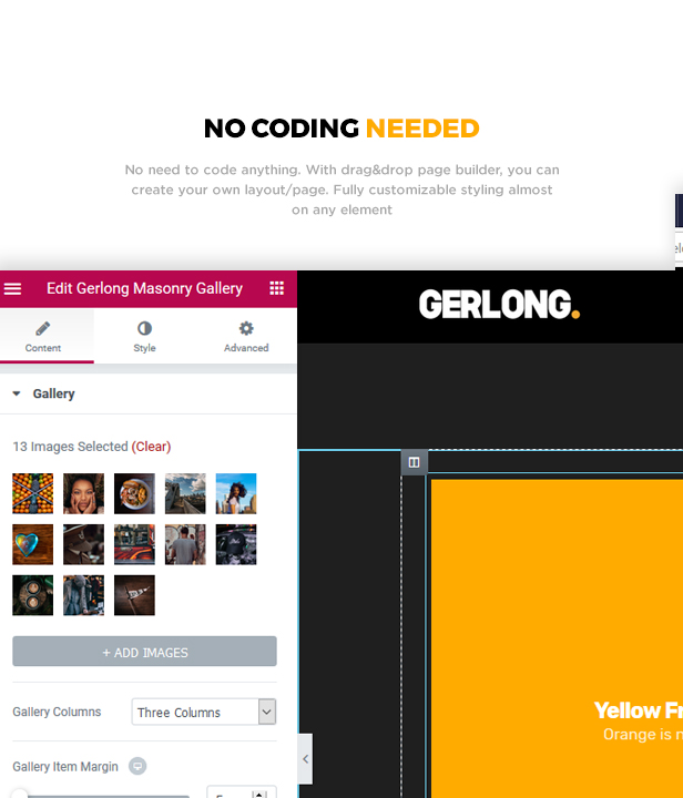 Gerlong - Responsive One & Multi Page Portfolio Theme - 4